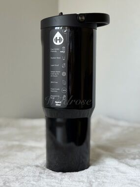 HydroJug SPELLBOUND 32 OZ Sport Traveler Black Glitter Halloween Limited Edition